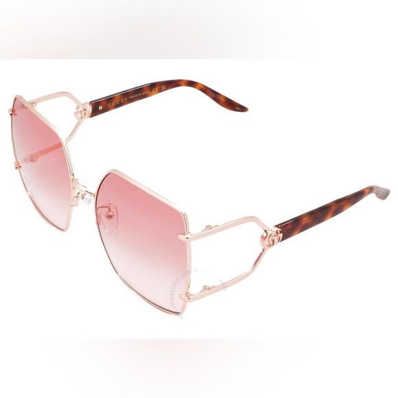 GUCCI Pink Gradient Butterfly Ladies Sunglasses
GG1564SA 004 61 Brand New main image 7